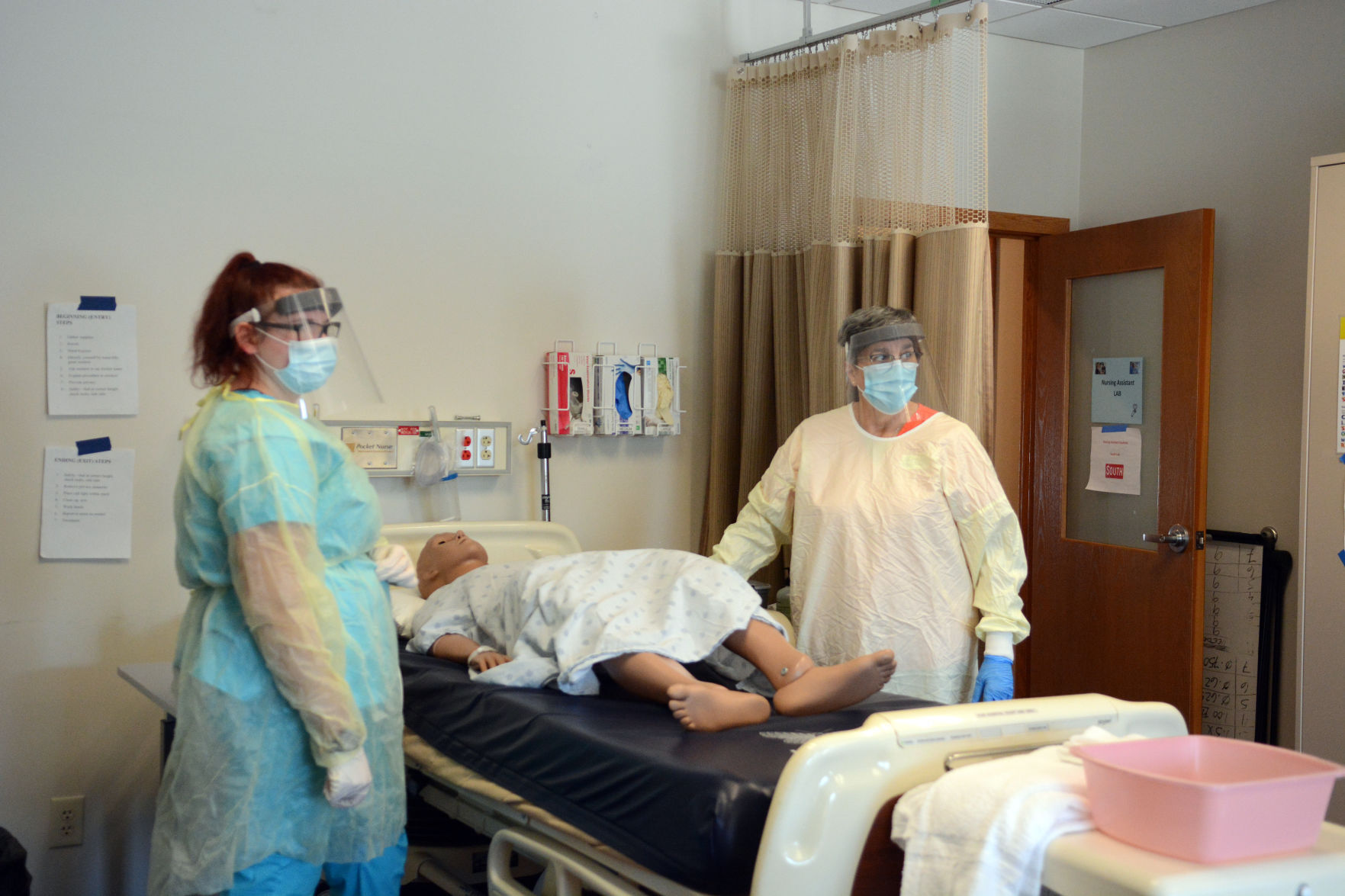 Madison College-Portage nursing assistant lab